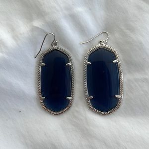 Kendra Scott Elle Dark Blue Drop Earrings